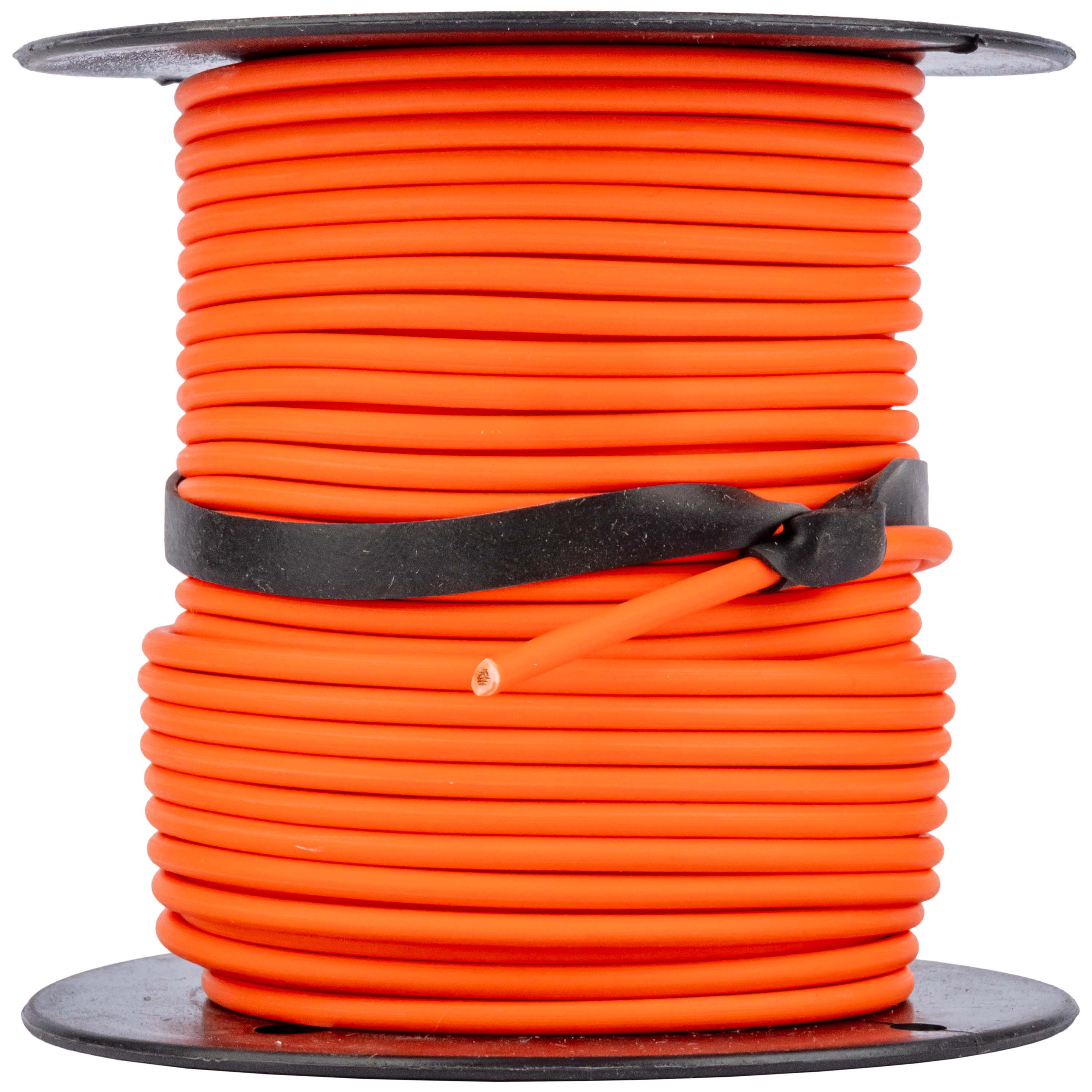 Cross-Linked Polyethylene Single Conductor Wire - 500 ft - 14 ga - Orange